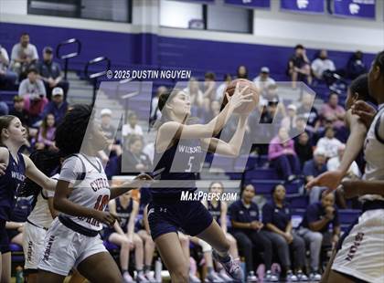 Thumbnail 2 in Cypress Springs vs. Tomball Memorial (UIL Basketball 6A D2 Region 2 Bi-District) photogallery.
