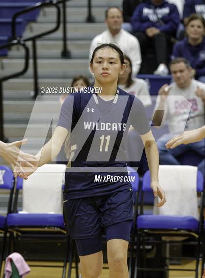 Thumbnail 2 in Cypress Springs vs. Tomball Memorial (UIL Basketball 6A D2 Region 2 Bi-District) photogallery.