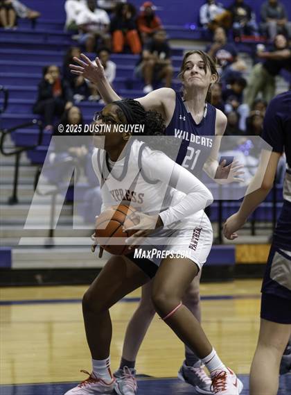 Thumbnail 2 in Cypress Springs vs. Tomball Memorial (UIL Basketball 6A D2 Region 2 Bi-District) photogallery.
