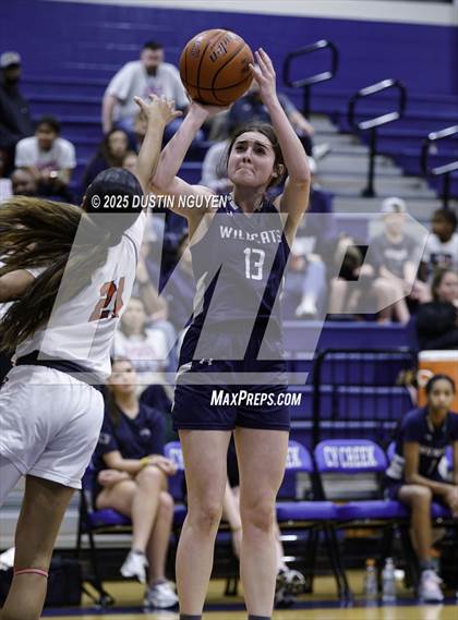 Thumbnail 2 in Cypress Springs vs. Tomball Memorial (UIL Basketball 6A D2 Region 2 Bi-District) photogallery.