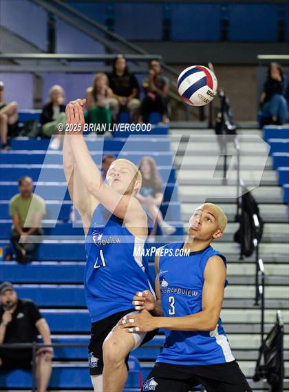 Thumbnail 3 in Legacy vs Grandview (CHSAA 5A Round 1) photogallery.