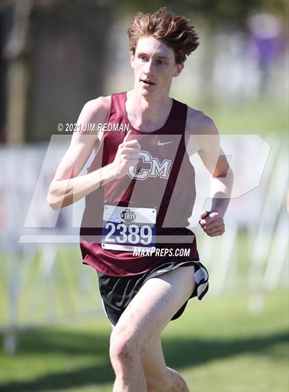 Thumbnail 2 in UIL Cross Country 5A Final (5K) photogallery.
