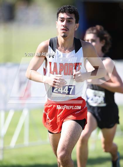Thumbnail 2 in UIL Cross Country 5A Final (5K) photogallery.