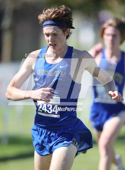 Thumbnail 1 in UIL Cross Country 5A Final (5K) photogallery.