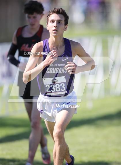 Thumbnail 1 in UIL Cross Country 5A Final (5K) photogallery.