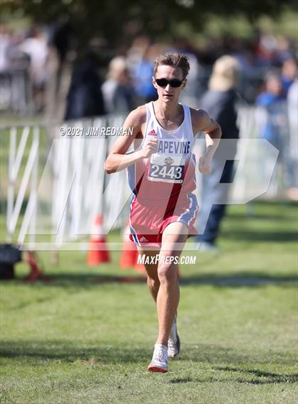 Thumbnail 2 in UIL Cross Country 5A Final (5K) photogallery.
