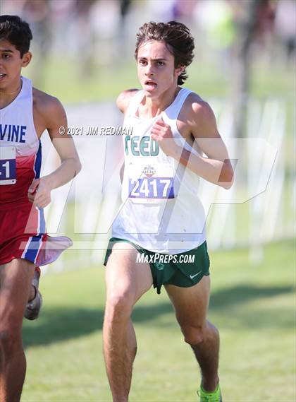 Thumbnail 2 in UIL Cross Country 5A Final (5K) photogallery.