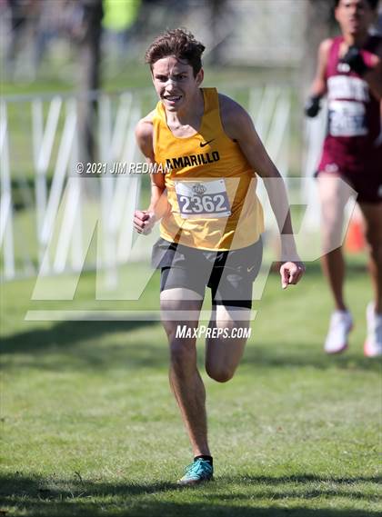 Thumbnail 3 in UIL Cross Country 5A Final (5K) photogallery.