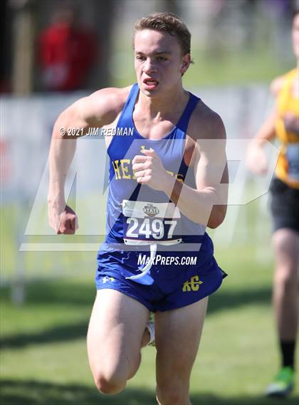 Thumbnail 1 in UIL Cross Country 5A Final (5K) photogallery.