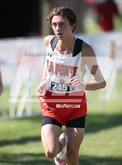 Thumbnail 2 in UIL Cross Country 5A Final (5K) photogallery.