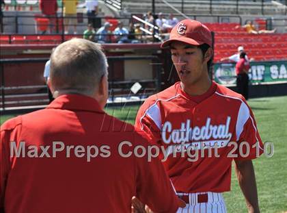 Thumbnail 1 in Cathedral Catholic vs El Capitan (CIF SDS D3 Final) photogallery.