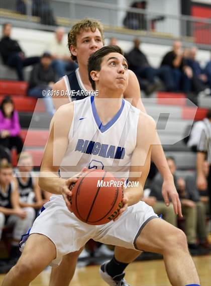 Thumbnail 2 in Corner Canyon vs. Bingham (Utah Elite 8 Tournament) photogallery.