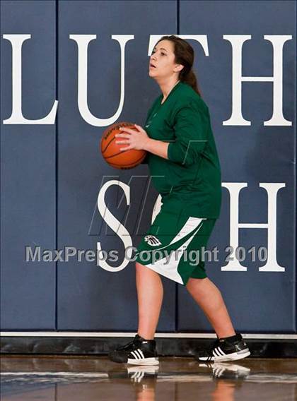 Thumbnail 1 in Fort Bend Baptist vs. Lutheran North (TAPPS District 4-4A Basketball Tournament) photogallery.