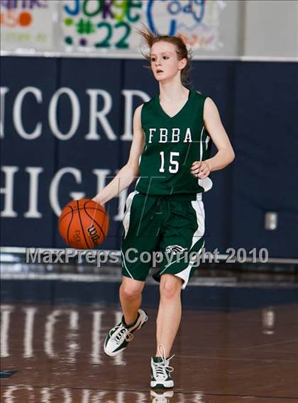 Thumbnail 3 in Fort Bend Baptist vs. Lutheran North (TAPPS District 4-4A Basketball Tournament) photogallery.
