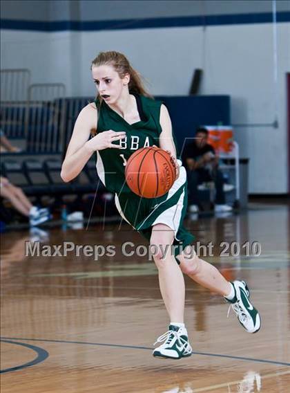 Thumbnail 3 in Fort Bend Baptist vs. Lutheran North (TAPPS District 4-4A Basketball Tournament) photogallery.