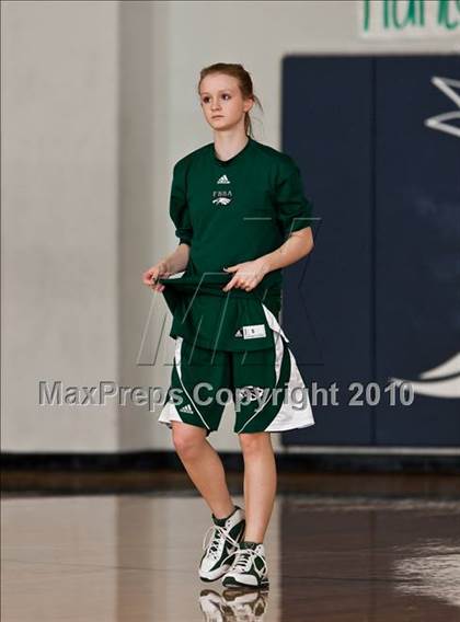 Thumbnail 3 in Fort Bend Baptist vs. Lutheran North (TAPPS District 4-4A Basketball Tournament) photogallery.