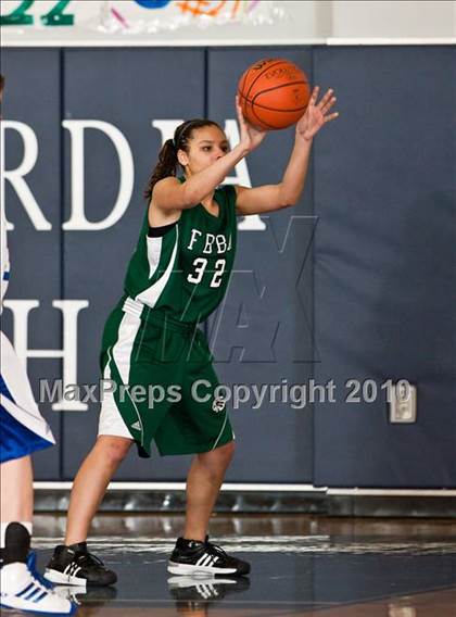 Thumbnail 2 in Fort Bend Baptist vs. Lutheran North (TAPPS District 4-4A Basketball Tournament) photogallery.