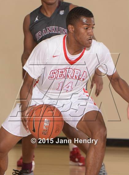 Thumbnail 3 in Franklin @ Serra (MaxPreps Holiday Classic) photogallery.