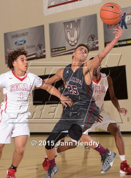 Thumbnail 2 in Franklin @ Serra (MaxPreps Holiday Classic) photogallery.