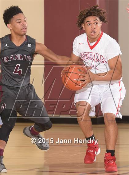 Thumbnail 2 in Franklin @ Serra (MaxPreps Holiday Classic) photogallery.