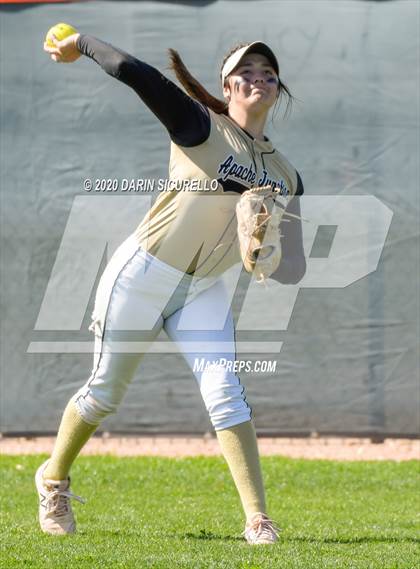 Thumbnail 3 in Apache Junction vs. Dobson (Westwood-Dobson Softball Invitational) photogallery.