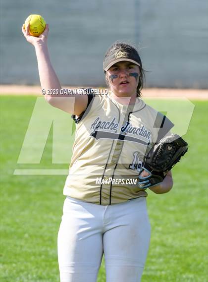 Thumbnail 3 in Apache Junction vs. Dobson (Westwood-Dobson Softball Invitational) photogallery.