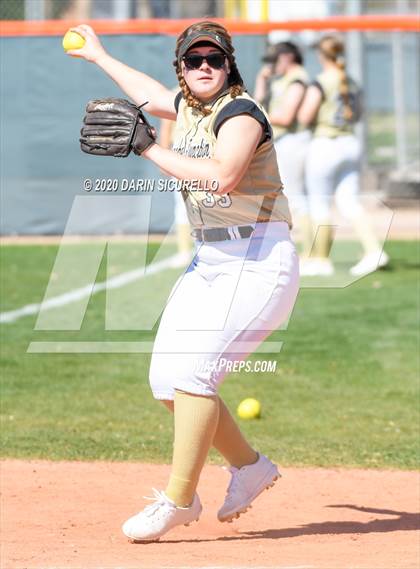 Thumbnail 3 in Apache Junction vs. Dobson (Westwood-Dobson Softball Invitational) photogallery.