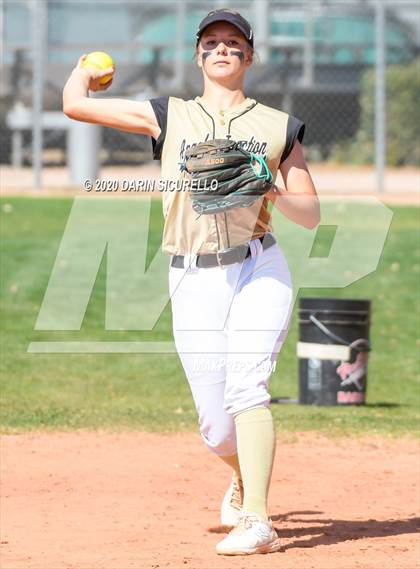 Thumbnail 2 in Apache Junction vs. Dobson (Westwood-Dobson Softball Invitational) photogallery.