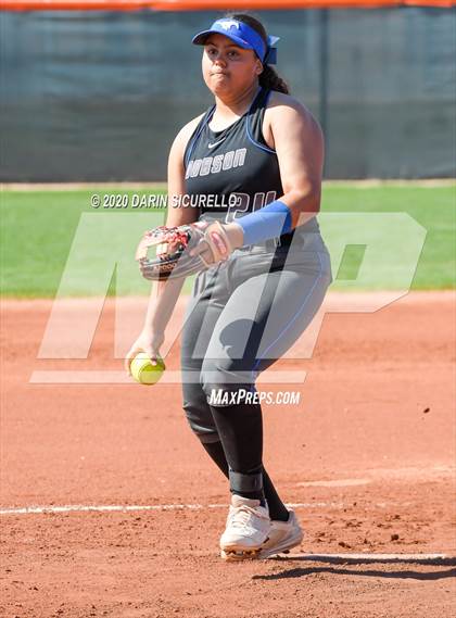 Thumbnail 2 in Apache Junction vs. Dobson (Westwood-Dobson Softball Invitational) photogallery.