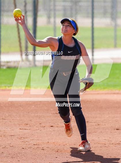 Thumbnail 3 in Apache Junction vs. Dobson (Westwood-Dobson Softball Invitational) photogallery.
