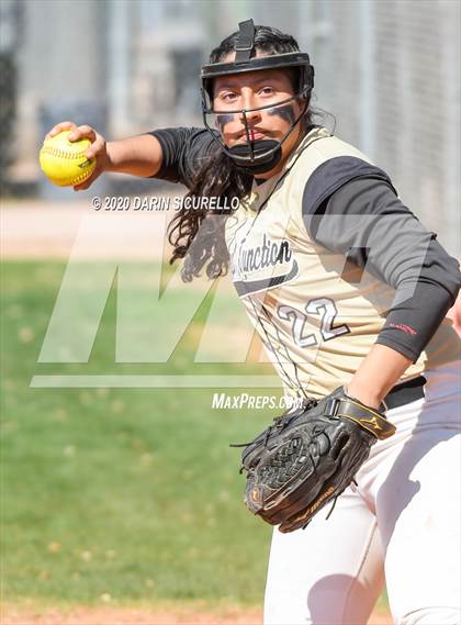 Thumbnail 3 in Apache Junction vs. Dobson (Westwood-Dobson Softball Invitational) photogallery.