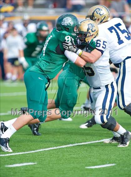 Thumbnail 2 in O'Connor vs. Reagan (5A Division 2 Area Playoff) photogallery.