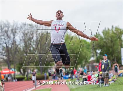 Thumbnail 2 in CHSAA 5A State Championship Long Jump (Day 2) photogallery.