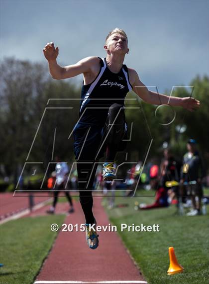 Thumbnail 1 in CHSAA 5A State Championship Long Jump (Day 2) photogallery.