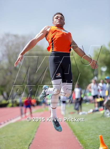 Thumbnail 3 in CHSAA 5A State Championship Long Jump (Day 2) photogallery.