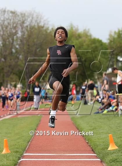 Thumbnail 3 in CHSAA 5A State Championship Long Jump (Day 2) photogallery.