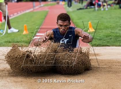 Thumbnail 3 in CHSAA 5A State Championship Long Jump (Day 2) photogallery.