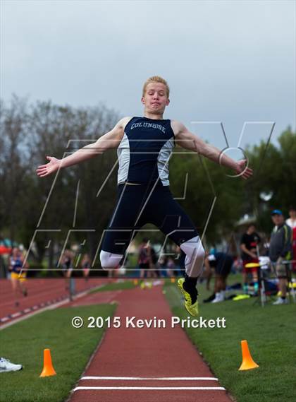 Thumbnail 1 in CHSAA 5A State Championship Long Jump (Day 2) photogallery.