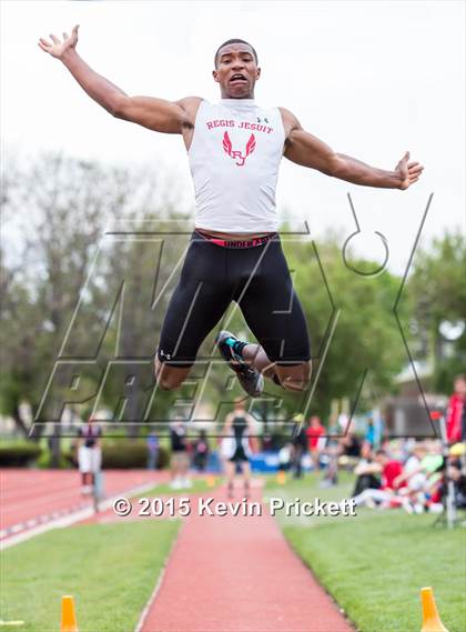 Thumbnail 3 in CHSAA 5A State Championship Long Jump (Day 2) photogallery.