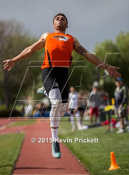 Thumbnail 2 in CHSAA 5A State Championship Long Jump (Day 2) photogallery.