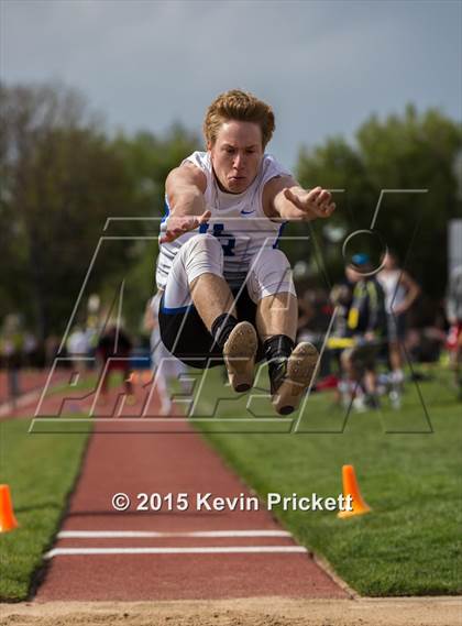 Thumbnail 3 in CHSAA 5A State Championship Long Jump (Day 2) photogallery.