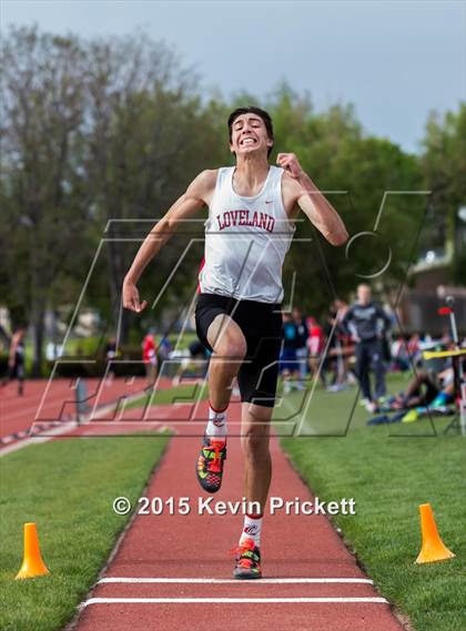Thumbnail 2 in CHSAA 5A State Championship Long Jump (Day 2) photogallery.