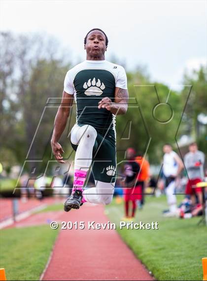 Thumbnail 3 in CHSAA 5A State Championship Long Jump (Day 2) photogallery.