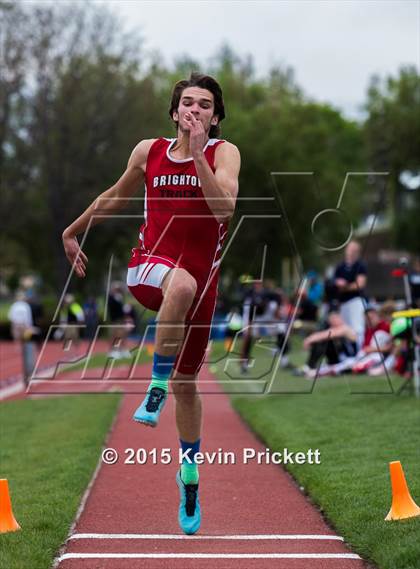 Thumbnail 1 in CHSAA 5A State Championship Long Jump (Day 2) photogallery.