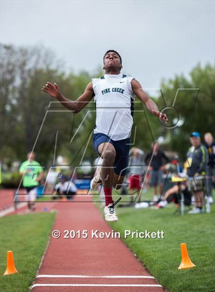 Thumbnail 2 in CHSAA 5A State Championship Long Jump (Day 2) photogallery.