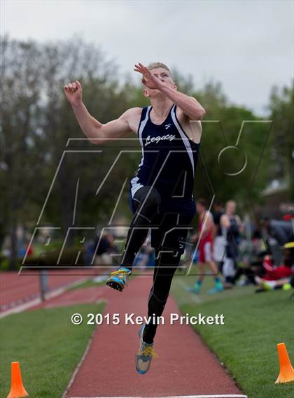Thumbnail 3 in CHSAA 5A State Championship Long Jump (Day 2) photogallery.
