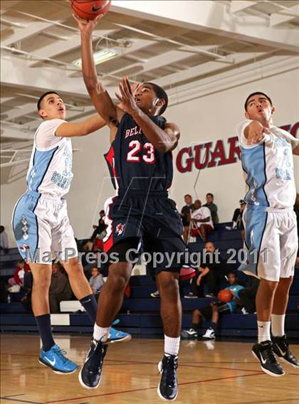 Thumbnail 1 in Bellarmine-Jefferson vs. Sylmar (Bell-Jeff Holiday Classic) photogallery.