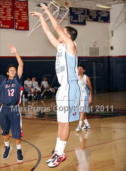 Thumbnail 1 in Bellarmine-Jefferson vs. Sylmar (Bell-Jeff Holiday Classic) photogallery.