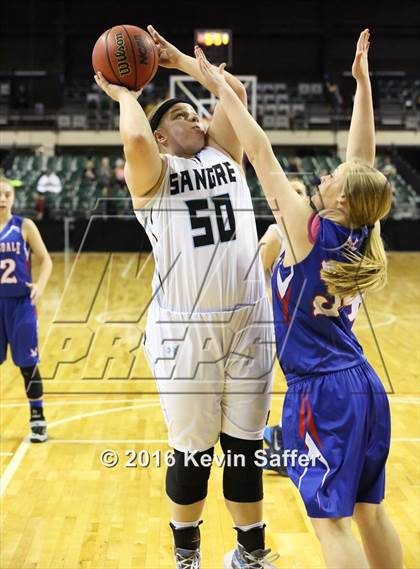 Thumbnail 3 in Sangre de Cristo vs. Briggsdale (CHSAA 1A Semifinal) photogallery.