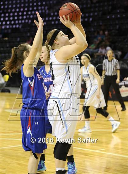 Thumbnail 2 in Sangre de Cristo vs. Briggsdale (CHSAA 1A Semifinal) photogallery.